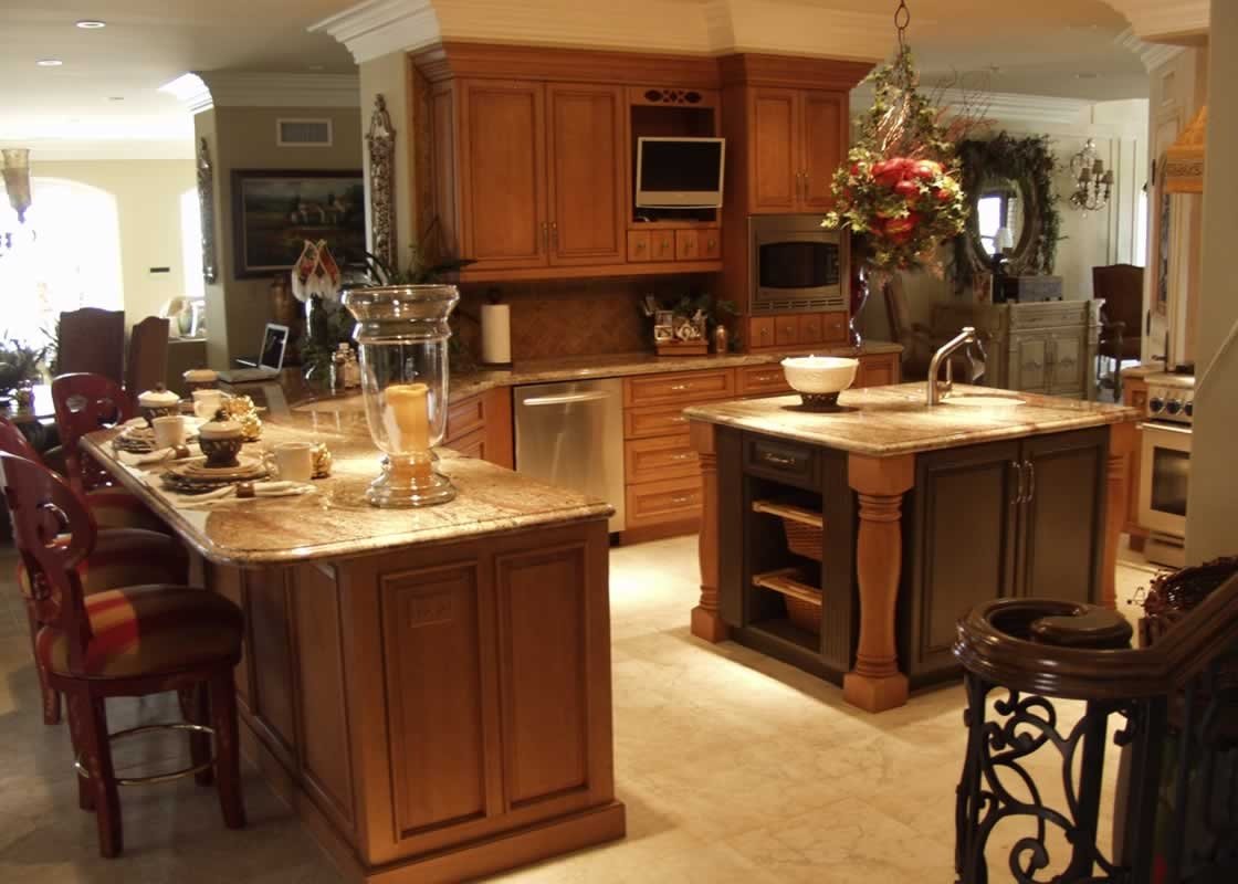 Crema Bordeaux Kitchen