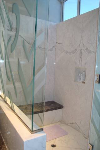 bathroom marble finish