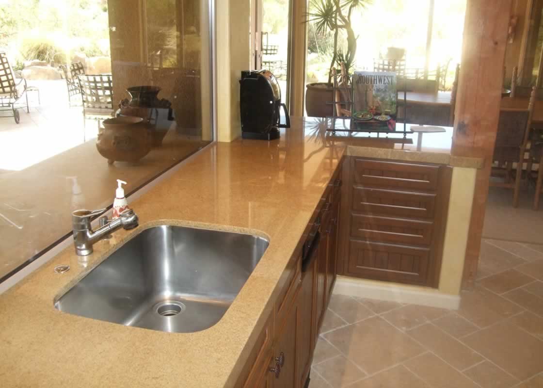 Brown Granite Kitchen Counter top Thousand Palms