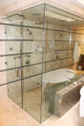 bathroom marble finish Thousand Palms