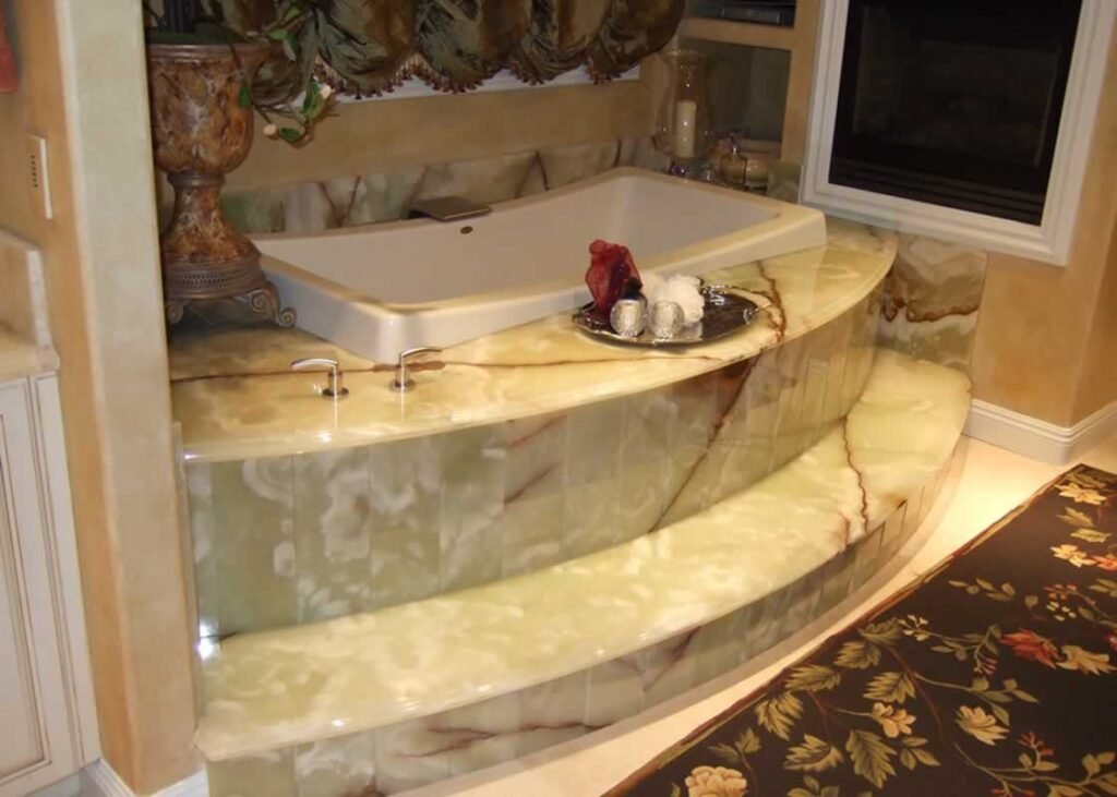 Marble Bathroom Palm Desert