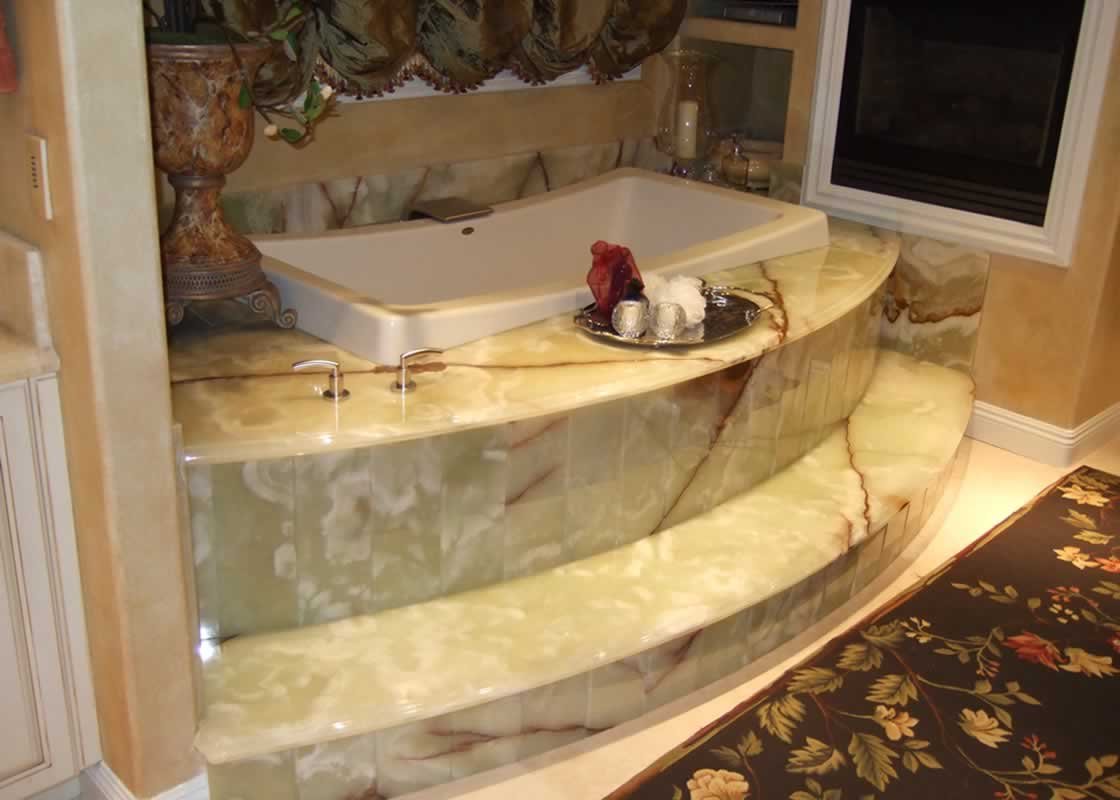 Marble Bathroom Palm Desert