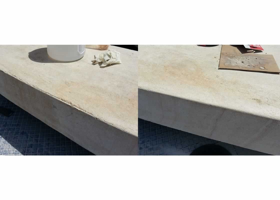 Limestone Heavy Damage repair