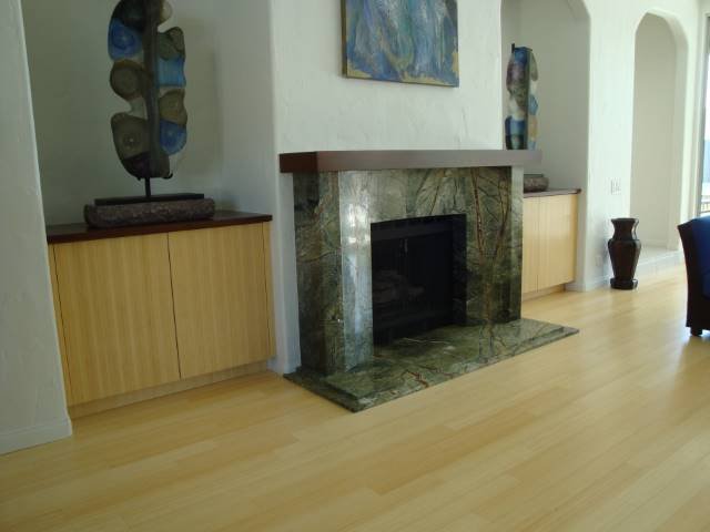 fireplace marble finish